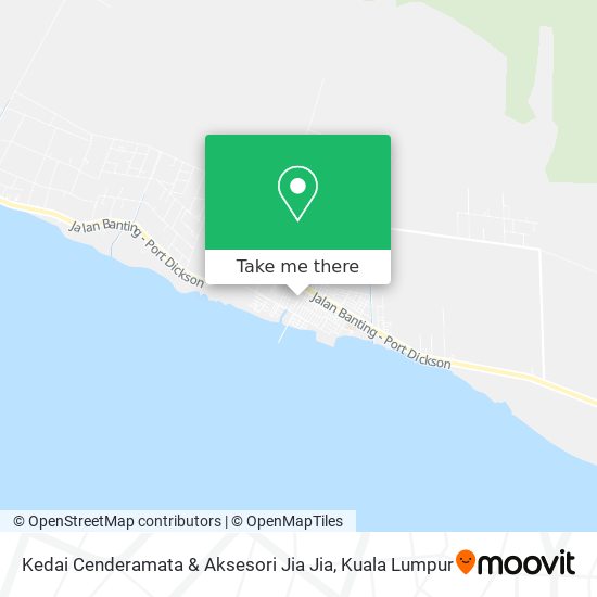 Kedai Cenderamata & Aksesori Jia Jia map
