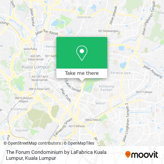 The Forum Condominium by LaFabrica Kuala Lumpur map