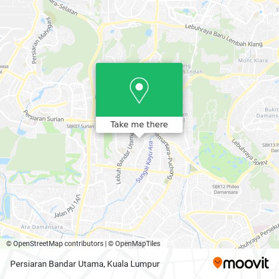 Persiaran Bandar Utama map