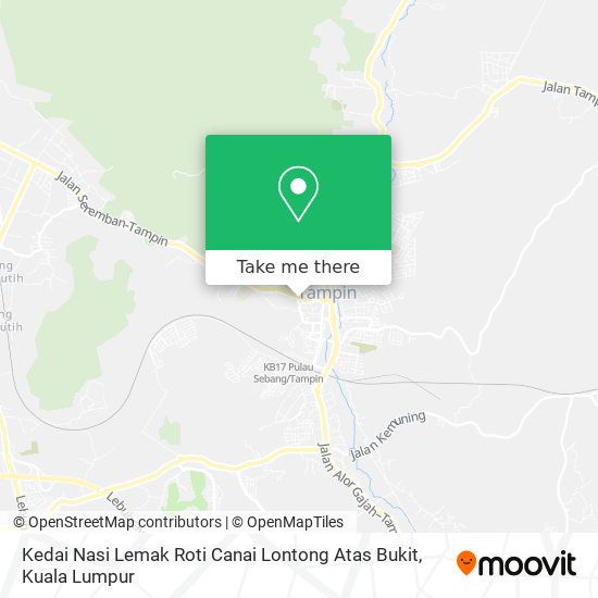 Kedai Nasi Lemak Roti Canai Lontong Atas Bukit map