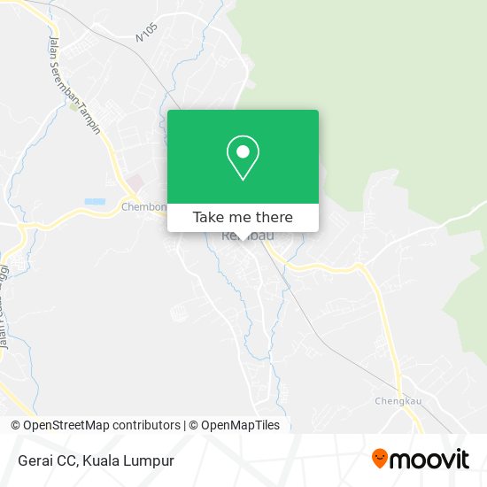 Gerai CC map