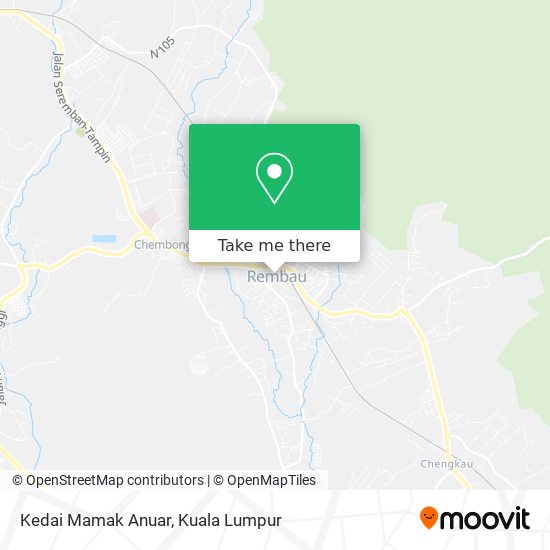 Kedai Mamak Anuar map