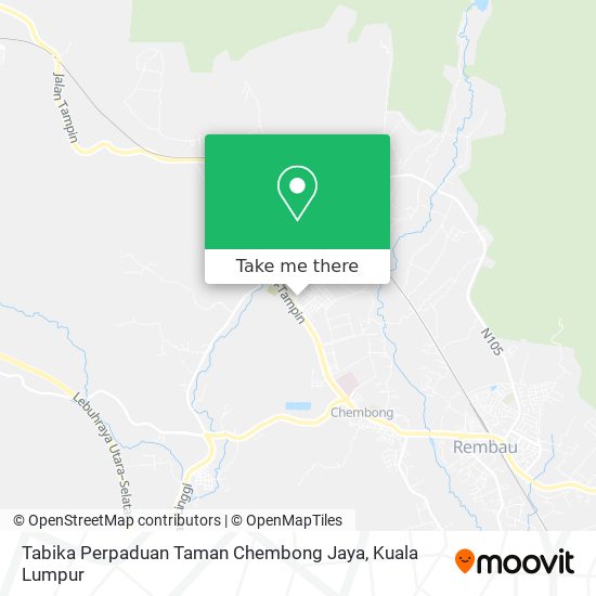 Tabika Perpaduan Taman Chembong Jaya map