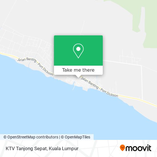 KTV Tanjong Sepat map