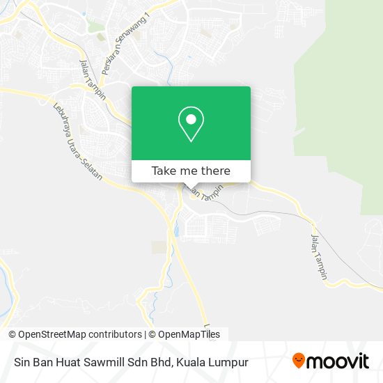 Peta Sin Ban Huat Sawmill Sdn Bhd