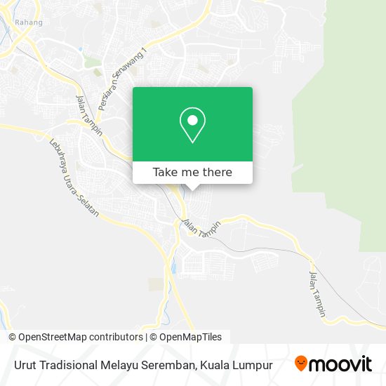 Urut Tradisional Melayu Seremban map