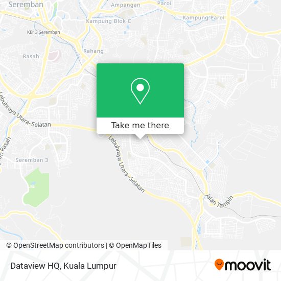 Dataview HQ map