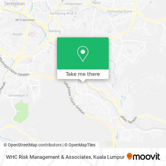 WHC Risk Management & Associates map