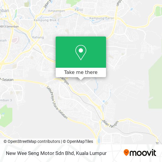Peta New Wee Seng Motor Sdn Bhd