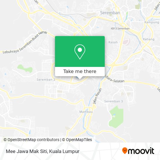 Mee Jawa Mak Siti map