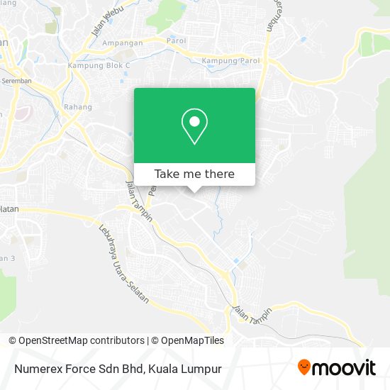 Numerex Force Sdn Bhd map