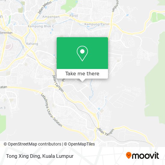 Tong Xing Ding map