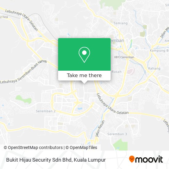 Bukit Hijau Security Sdn Bhd map