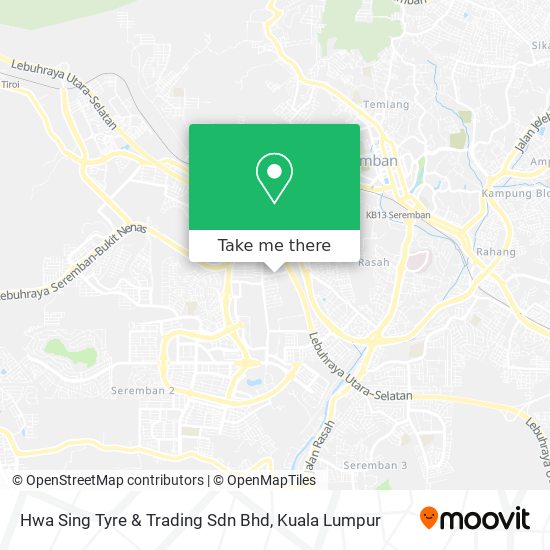 Hwa Sing Tyre & Trading Sdn Bhd map