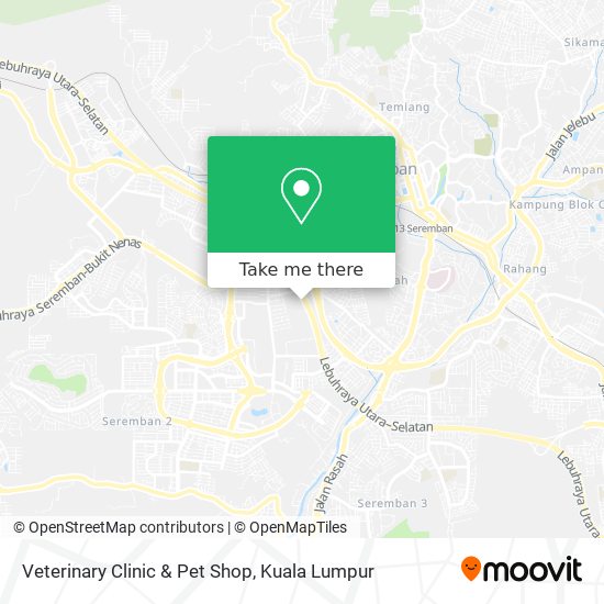 Veterinary Clinic & Pet Shop map