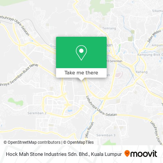 Peta Hock Mah Stone Industries Sdn. Bhd.