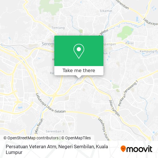 Persatuan Veteran Atm, Negeri Sembilan map