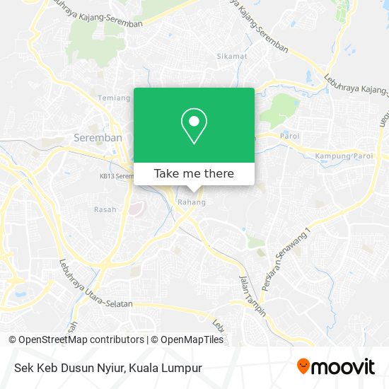 Sek Keb Dusun Nyiur map