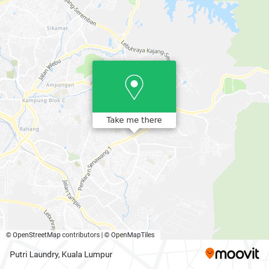 Putri Laundry map