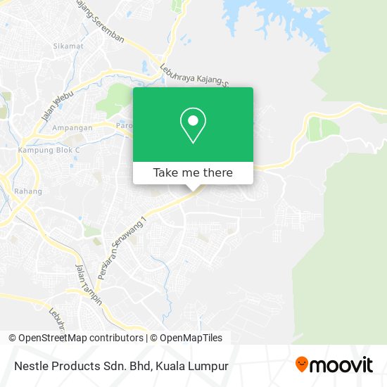 Nestle Products Sdn. Bhd map