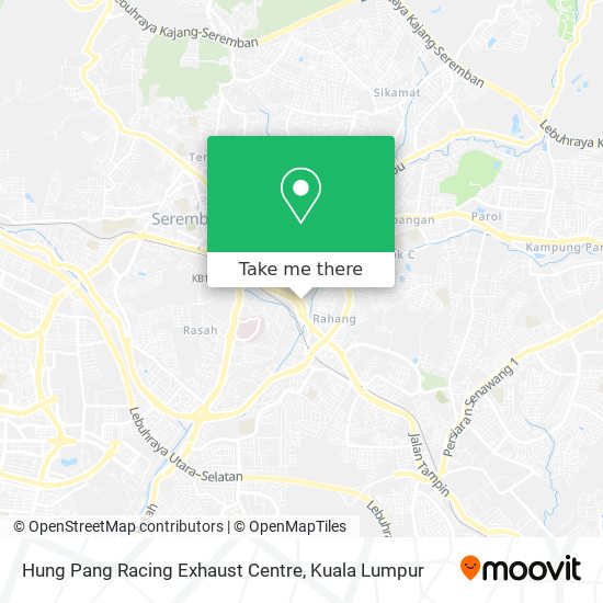 Hung Pang Racing Exhaust Centre map