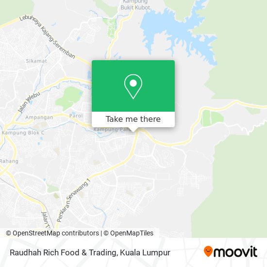 Raudhah Rich Food & Trading map