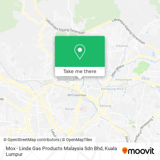 Mox - Linde Gas Products Malaysia Sdn Bhd map