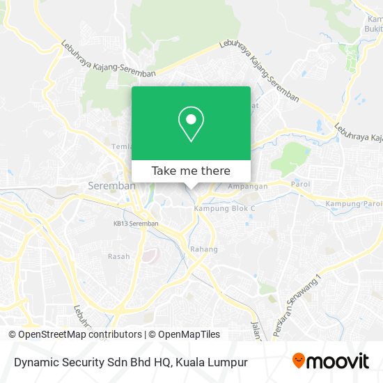 Dynamic Security Sdn Bhd HQ map
