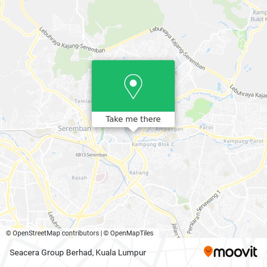 Seacera Group Berhad map