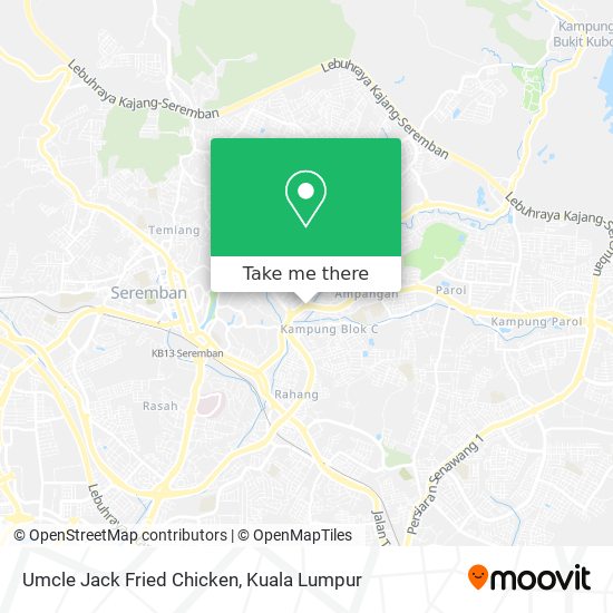 Umcle Jack Fried Chicken map