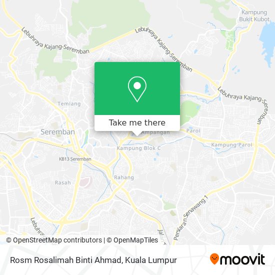 Rosm Rosalimah Binti Ahmad map