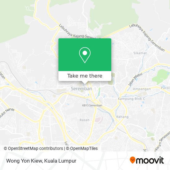 Peta Wong Yon Kiew