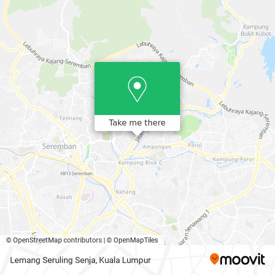 Peta Lemang Seruling Senja