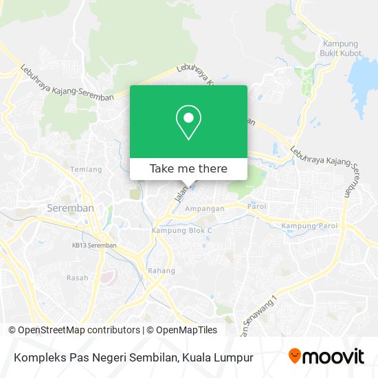 Peta Kompleks Pas Negeri Sembilan