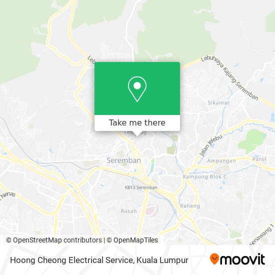 Peta Hoong Cheong Electrical Service