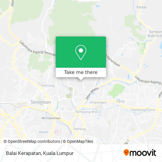 Balai Kerapatan map