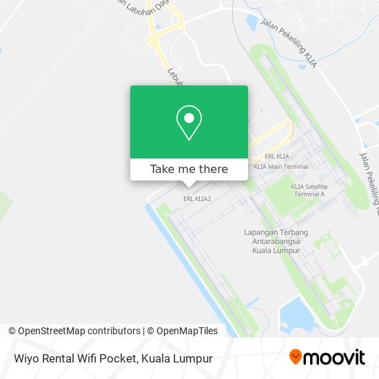 Wiyo Rental Wifi Pocket map