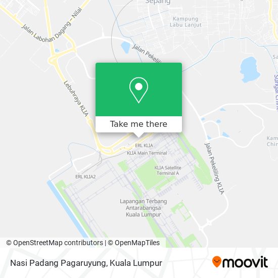 Peta Nasi Padang Pagaruyung