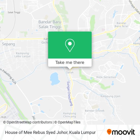 House of Mee Rebus Syed Johor map