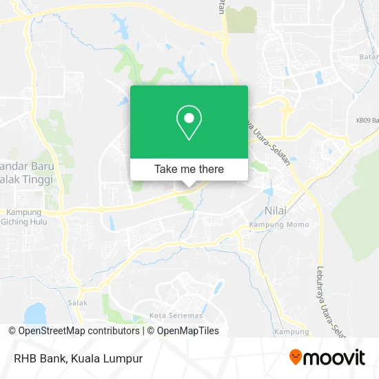 RHB Bank map
