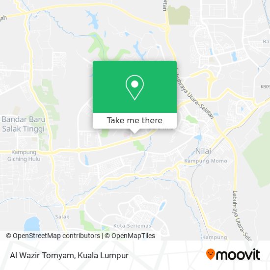 Al Wazir Tomyam map