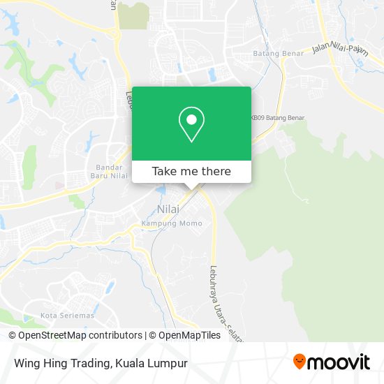 Wing Hing Trading map