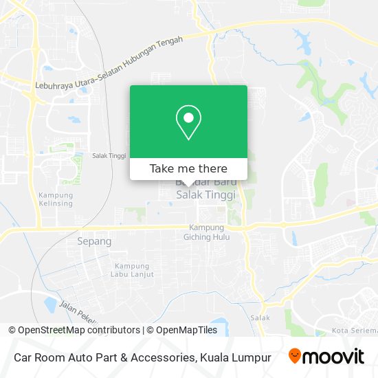 Car Room Auto Part & Accessories map