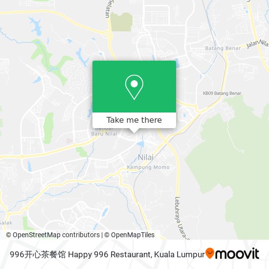 996开心茶餐馆 Happy 996 Restaurant map