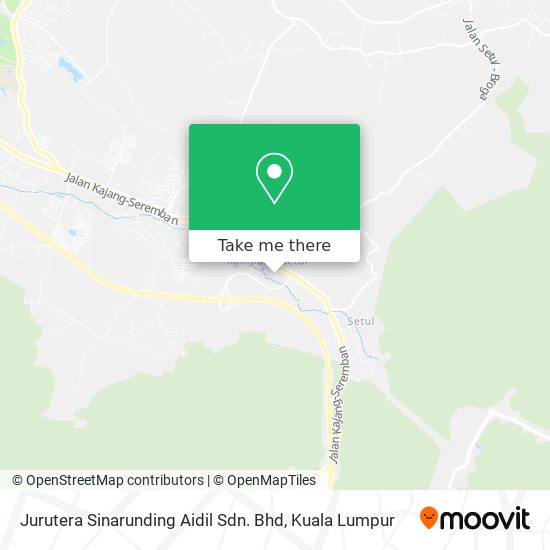 Peta Jurutera Sinarunding Aidil Sdn. Bhd