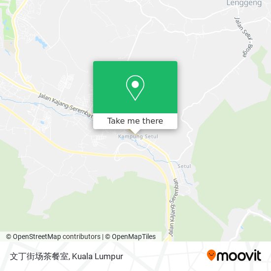 Peta 文丁街场茶餐室