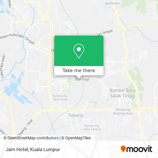 Jam Hotel map