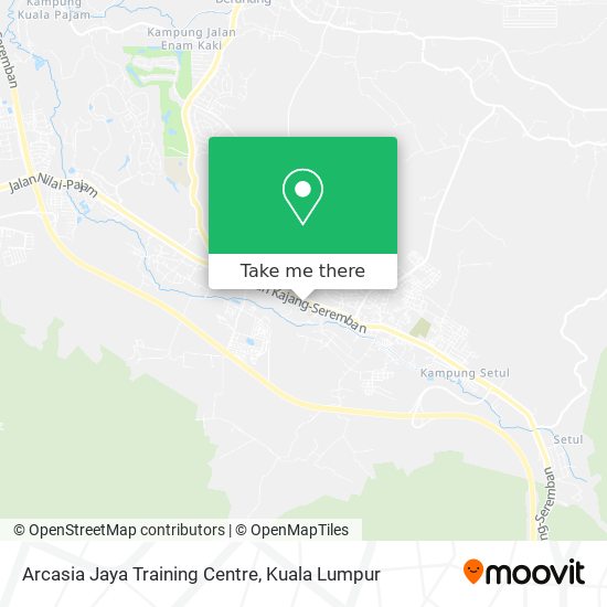 Arcasia Jaya Training Centre map