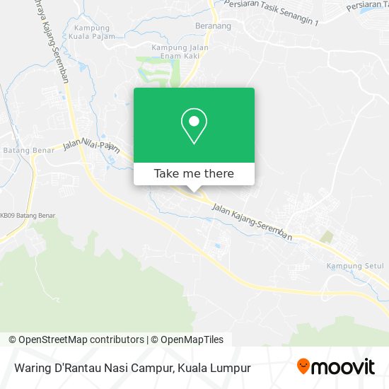 Waring D'Rantau Nasi Campur map