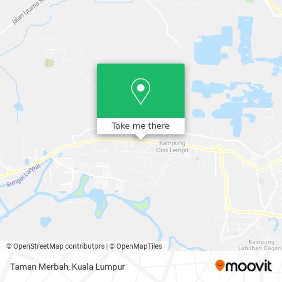 Peta Taman Merbah